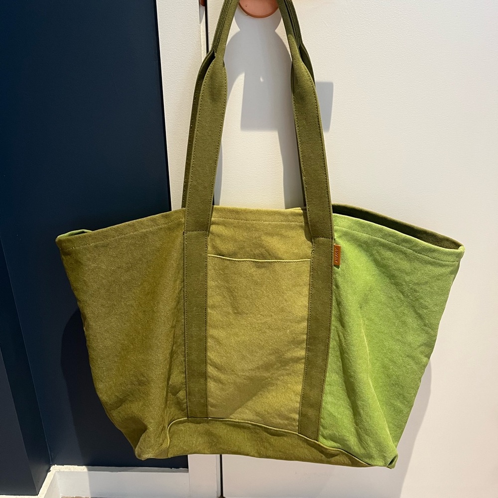 Away Canvas Beach Tote
